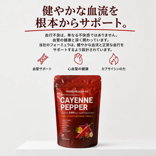 Good Health® カイエンペッパー ソフトジェル